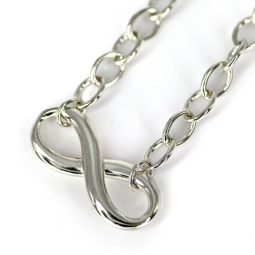 Tiffany Infinity Necklace Silver